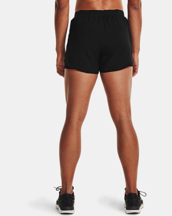 Women's UA Fly-By 2.0 2-in-1 Shorts, Black, pdpMainDesktop image number 1